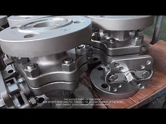 উচ্চ প্ল্যাটফর্ম স্টেইনলেস স্টীল flanged বল ভালভ