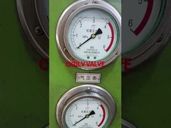স্টেইনলেস স্টীল PN16 এর ওয়েফার বল ভালভের চাপ পরীক্ষা