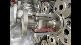 বোরোসিলিকেট গ্লাস ANSI150LB সংযোগ সহ ফ্ল্যাঞ্জড সাইট গ্লাস