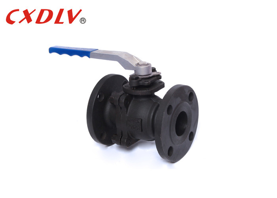 DIN PN16 WCB ফ্ল্যাঞ্জড বল ভালভ 2PC স্টেইনলেস স্টিল
