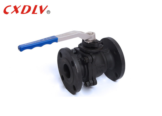 DIN PN16 WCB ফ্ল্যাঞ্জড বল ভালভ 2PC স্টেইনলেস স্টিল