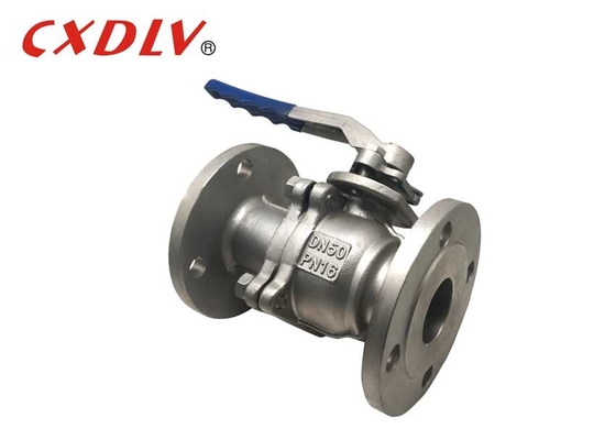 DN50 DN 100 স্টেইনলেস স্টীল বল ভালভ CF8/CF8M ফ্ল্যাঞ্জযুক্ত সংযোগ শরীর PN10/16 শেষ