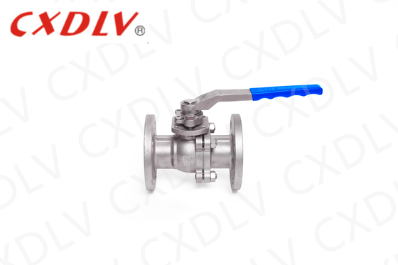 CF8 তেল এবং অন্যান্য তরল জন্য RPTFE বা Develon আসন উপাদান সঙ্গে Flanged বল ভালভ