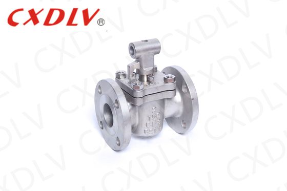 ASME B16.5 সংযোগ 2 ইঞ্চি স্লিভ প্লাগ ভালভ জন্য তেল ক্ষেত্র সেবা জীবন