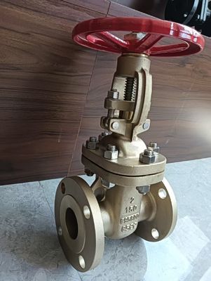 তরল নিয়ন্ত্রণ এবং সহজ অপারেশনের জন্য 150LB স্টেইনলেস স্টিল CF8M ফ্ল্যাঞ্জ প্রান্ত সহ রাইজিং স্টেম হ্যান্ডহুইল গেট ভালভ