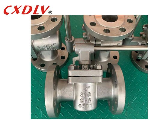 ২ ইঞ্চি ৩০০ পাউন্ড আরএফ টু-ওয়ে স্লিভড প্লাগ ভালভ তেল ক্ষেত্র স্ব-লুব্রিকেটেড প্লাগ ভালভ