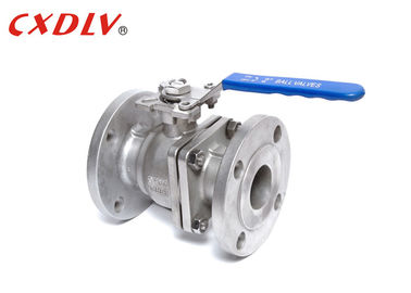 আরএফ CF8 CF8M WCB ডাবল ফ্ল্যাঞ্জ Floating বল ভালভ স্প্লিট শারীরিক নিয়ন্ত্রণ ভালভ