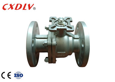 RPTFE সিট স্টেইনলেস স্টীল বল ভালভ সঙ্গে CF8 CF8M WCB শরীর উপাদান এবং ভাসমান বল গঠন