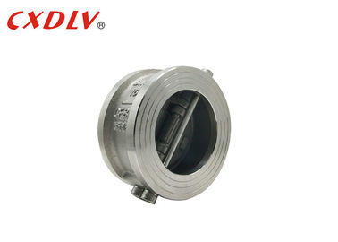 SS316 SS304 ওয়েফার টাইপ ডাবল প্লেট চেক ভালভ PN16,DN100-200