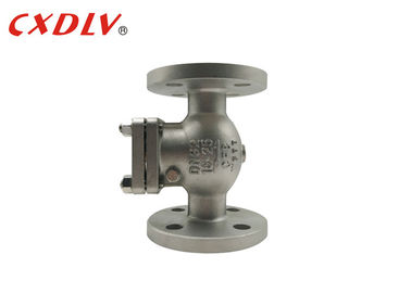 CF8/CF3 ফ্ল্যাঞ্জ শেষ একমুখী DN300 সুইং চেক ভালভ