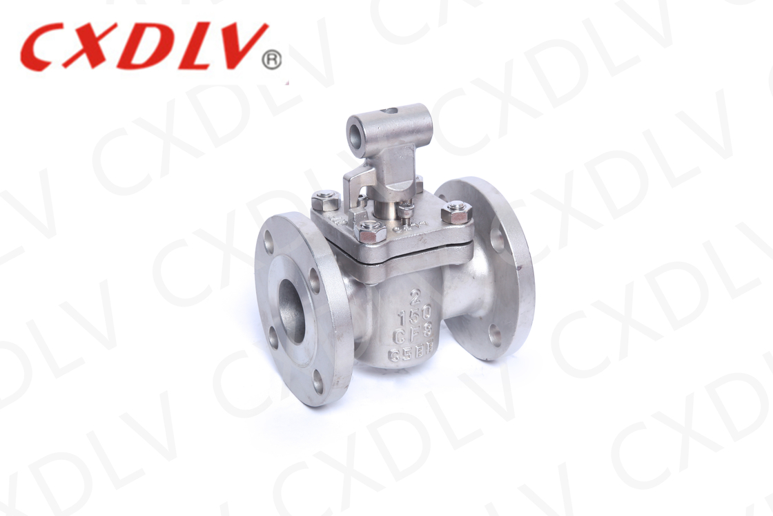ASME B16.5 সংযোগ 2 ইঞ্চি স্লিভ প্লাগ ভালভ জন্য তেল ক্ষেত্র সেবা জীবন