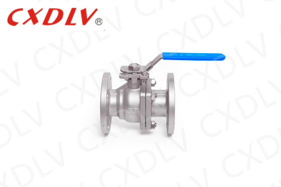 CF8 CF8M WCB বডি উপাদান সহ স্টেইনলেস স্টীল বল ভালভ