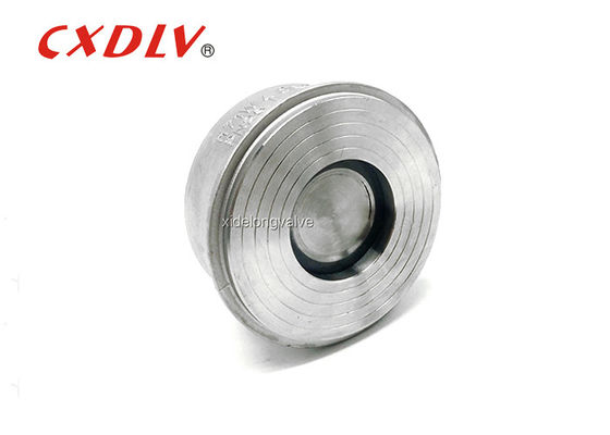 ডাবল নন-রিটার্ন ওয়েফার চেক ভালভ স্টেইনলেস স্টীল 304ANSI 150LB