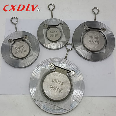 কার্বন ইস্পাত সুইং চেক ভালভ ওয়েফার প্যাটার্ন