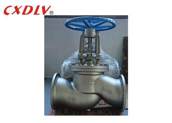 DN350 PN16 Stainless Steel Flanged Globe Valve with Handlewheel