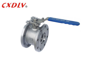 উচ্চ প্ল্যাটফর্ম CF8 SS304 DN50 ইতালি ওয়েফার 1 পিস বল ভালভ একচুয়েটরs দ্বারা ড্রাইভিং