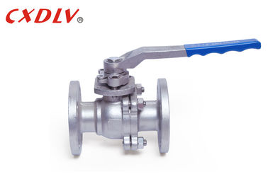 স্টেইনলেস স্টিল ফ্ল্যাঞ্জড বল ভালভ ANSI PN16 DN40 CF8