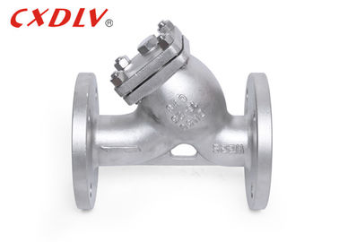 স্টেইনলেস স্টীল Y-strainer flanged শেষ CF8/CF8M DN 100 ফ্ল্যাঞ্জ সংযোগ