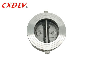 SS316 SS304 ওয়েফার টাইপ ডাবল প্লেট চেক ভালভ PN16,DN100-200