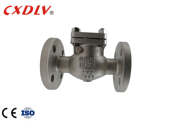 সাধারণ তাপমাত্রা 150 এলবি চাপ পিএন 16 চেক ভালভ flanged